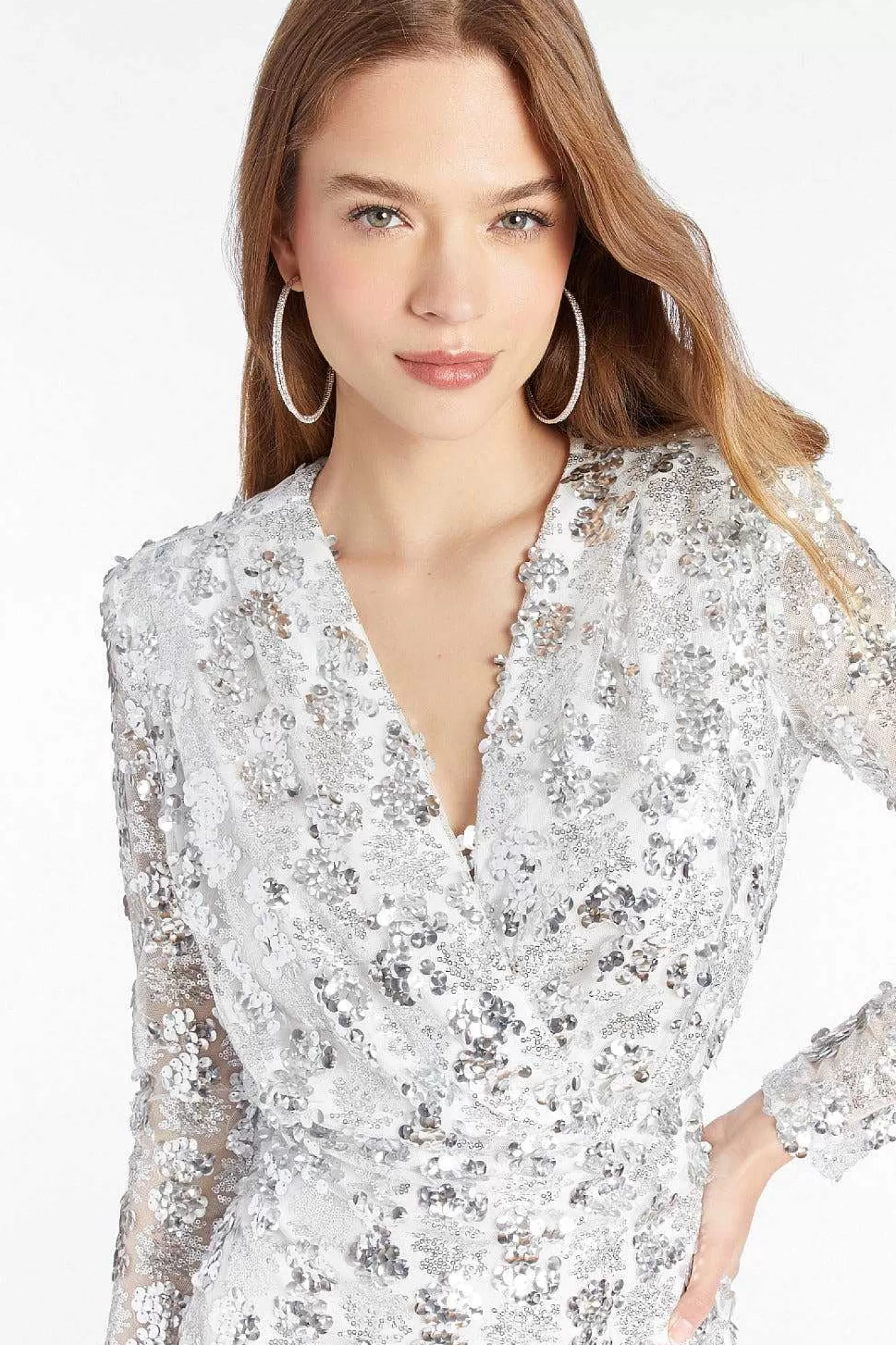 Online Contessa Dress In Sequin Women Mini Dresses