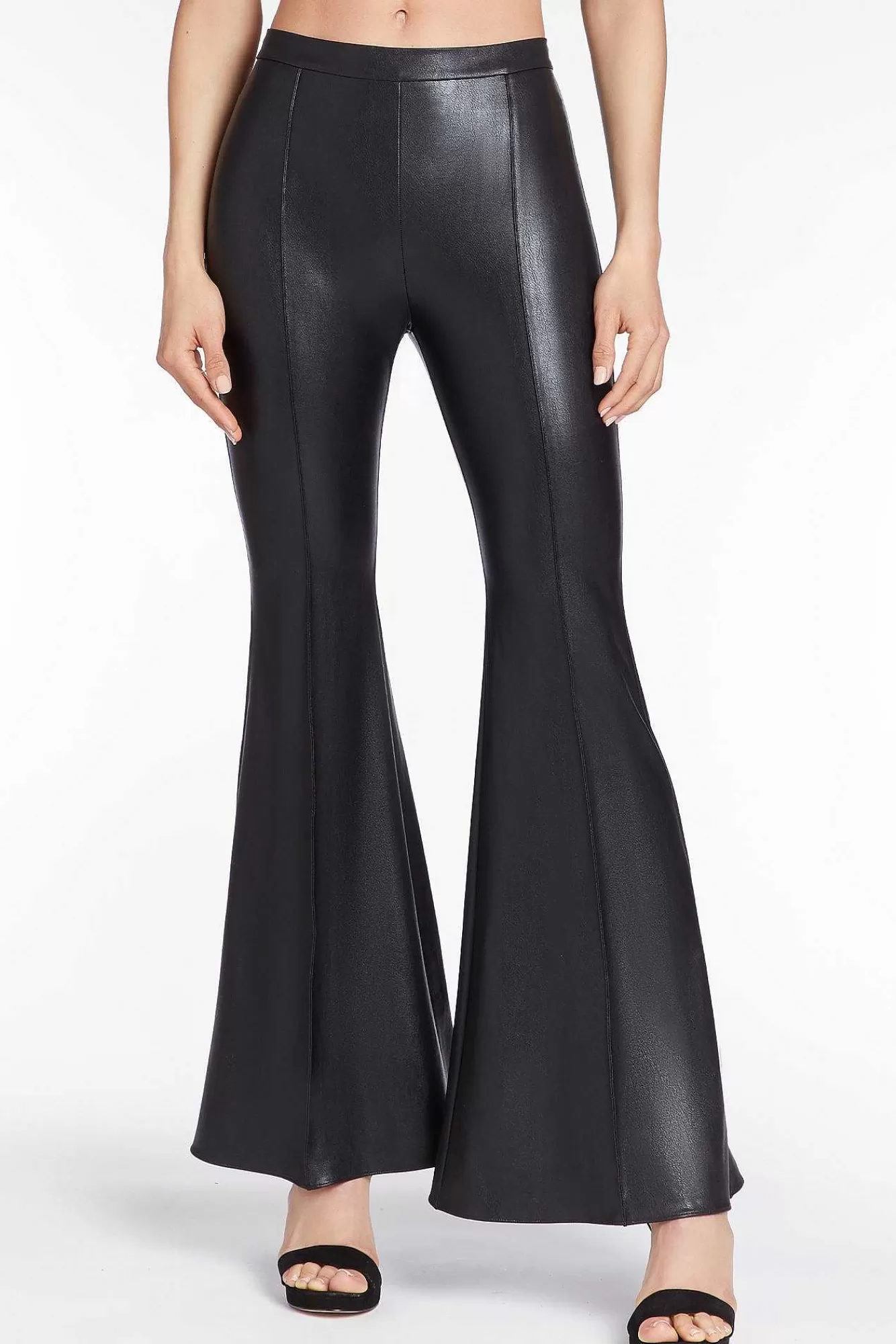 Best Hughes Pants In Faux Leather Women Bottoms