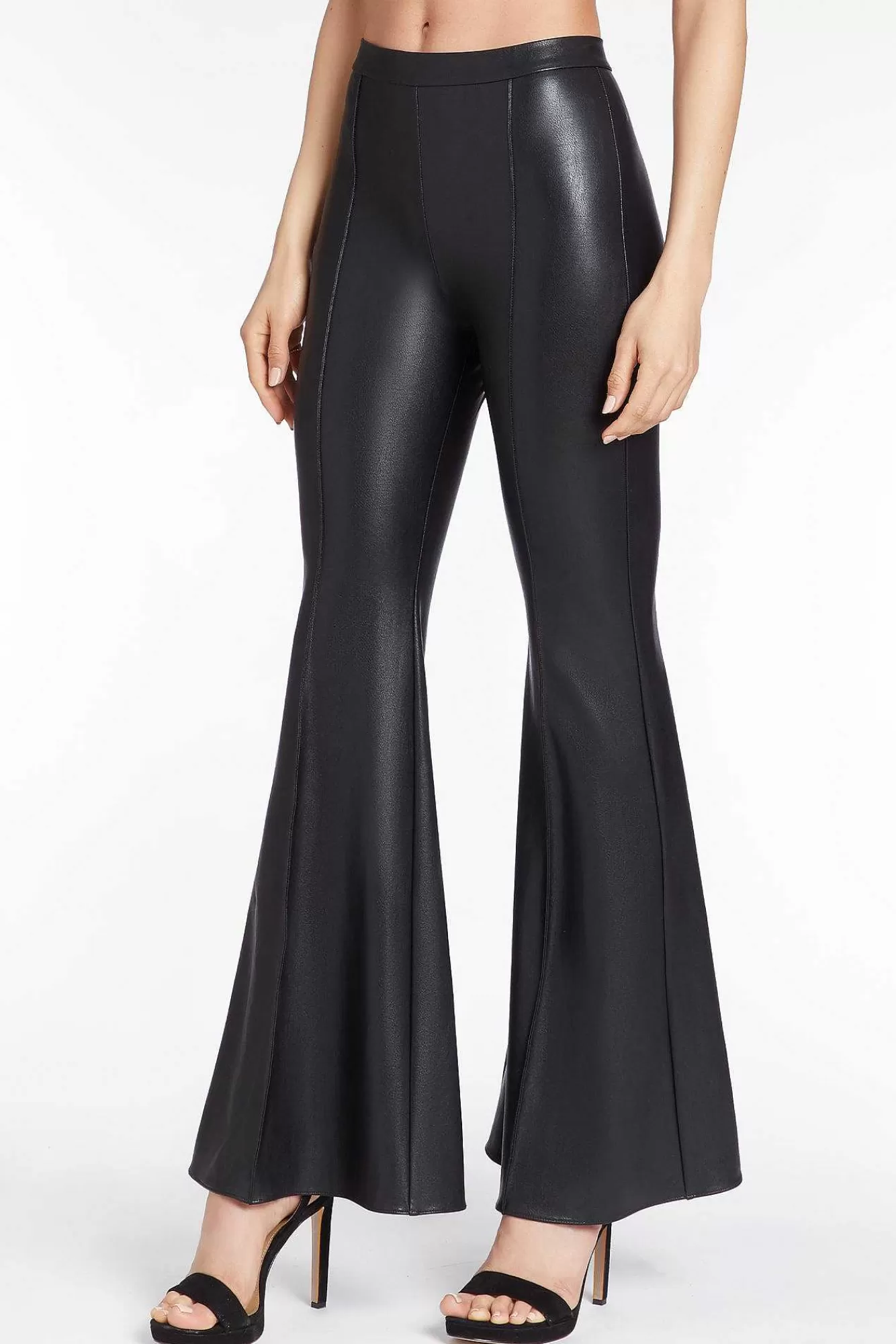 Best Hughes Pants In Faux Leather Women Bottoms