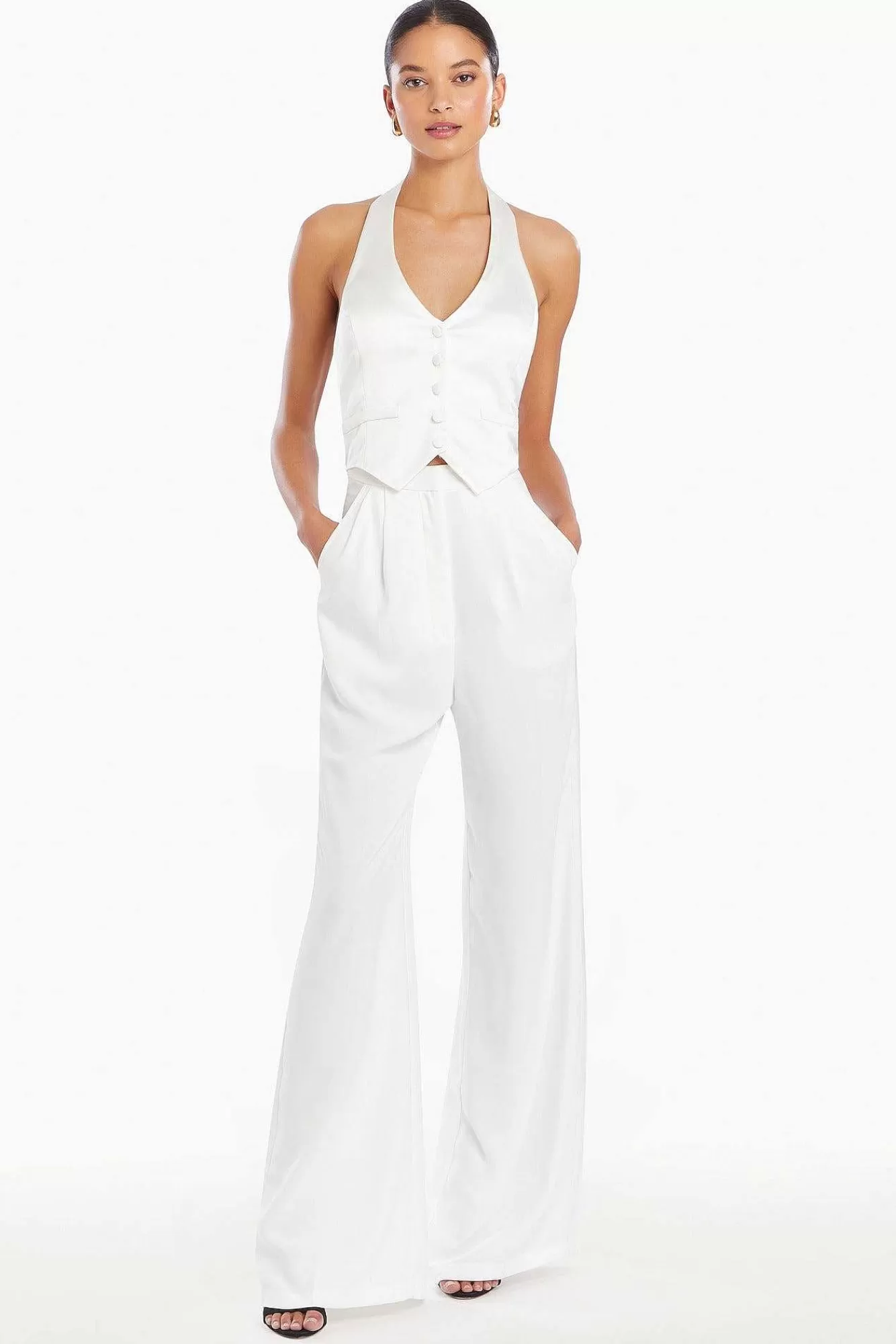 Best Sale Isadore Jumpsuit With Satin Women Jumpsuits