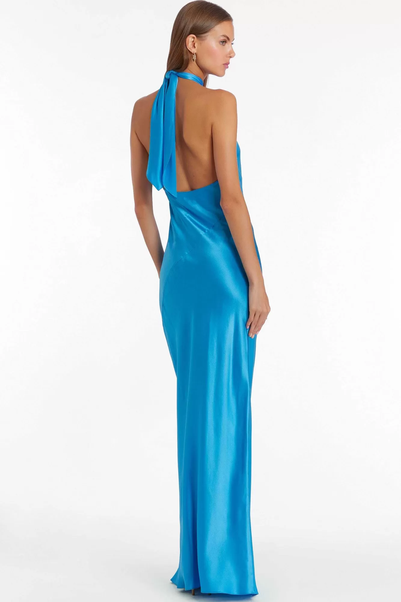 Discount Jade Silk Maxi Women Maxis & Gowns