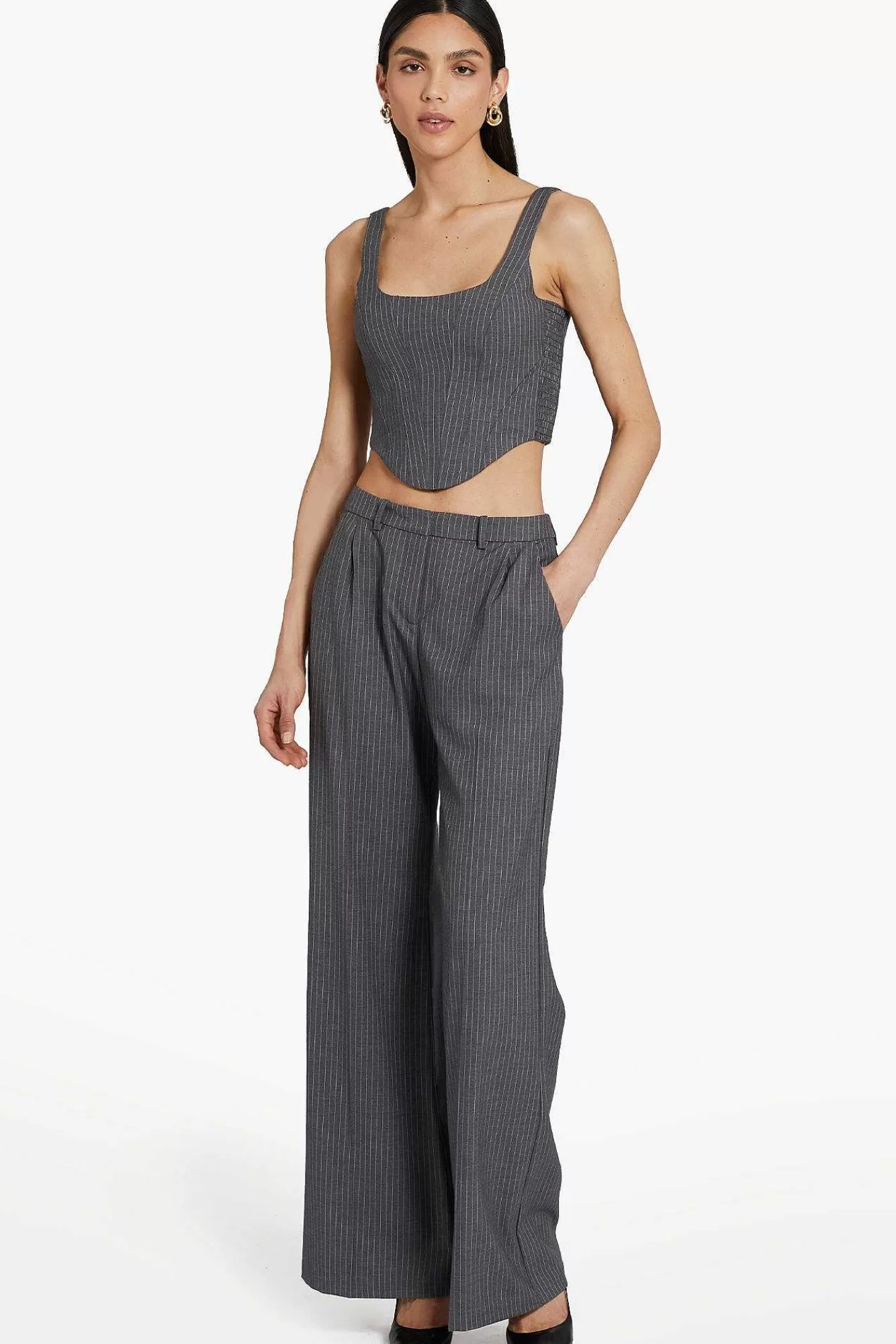 Hot Slater Pants In Pinstripe Women Bottoms