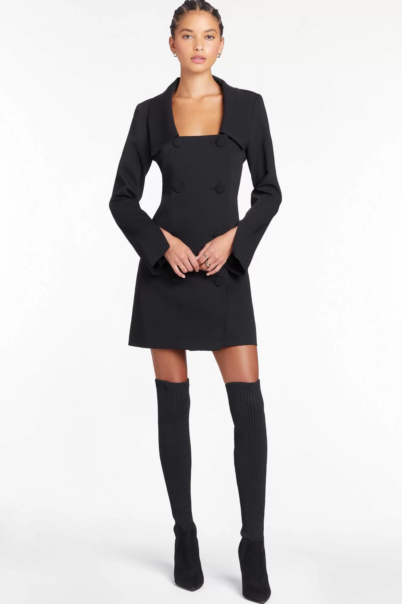 Fashion Tavira Blazer Dress Women Mini Dresses