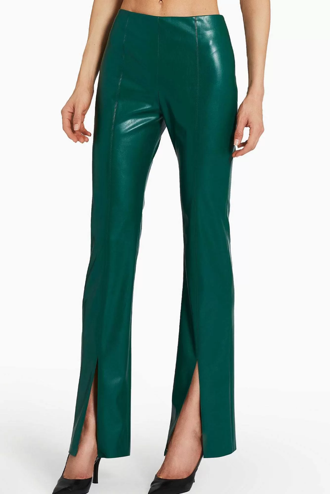 Hot Tavira Pants In Faux Leather Women Bottoms